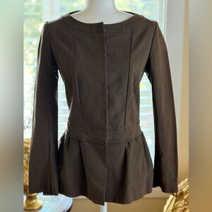 Elegant Brown Women's Jacket